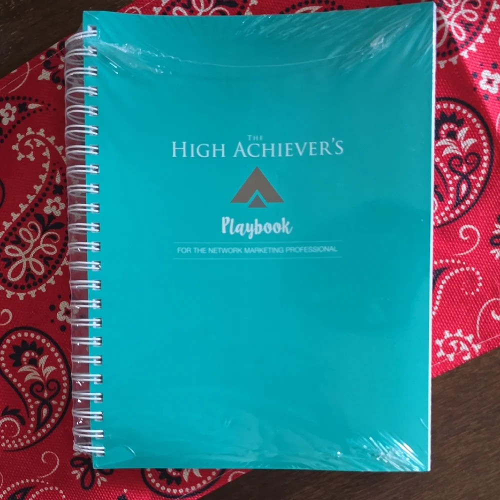Playbook Teal Spiral Planner - Productivity Organizer